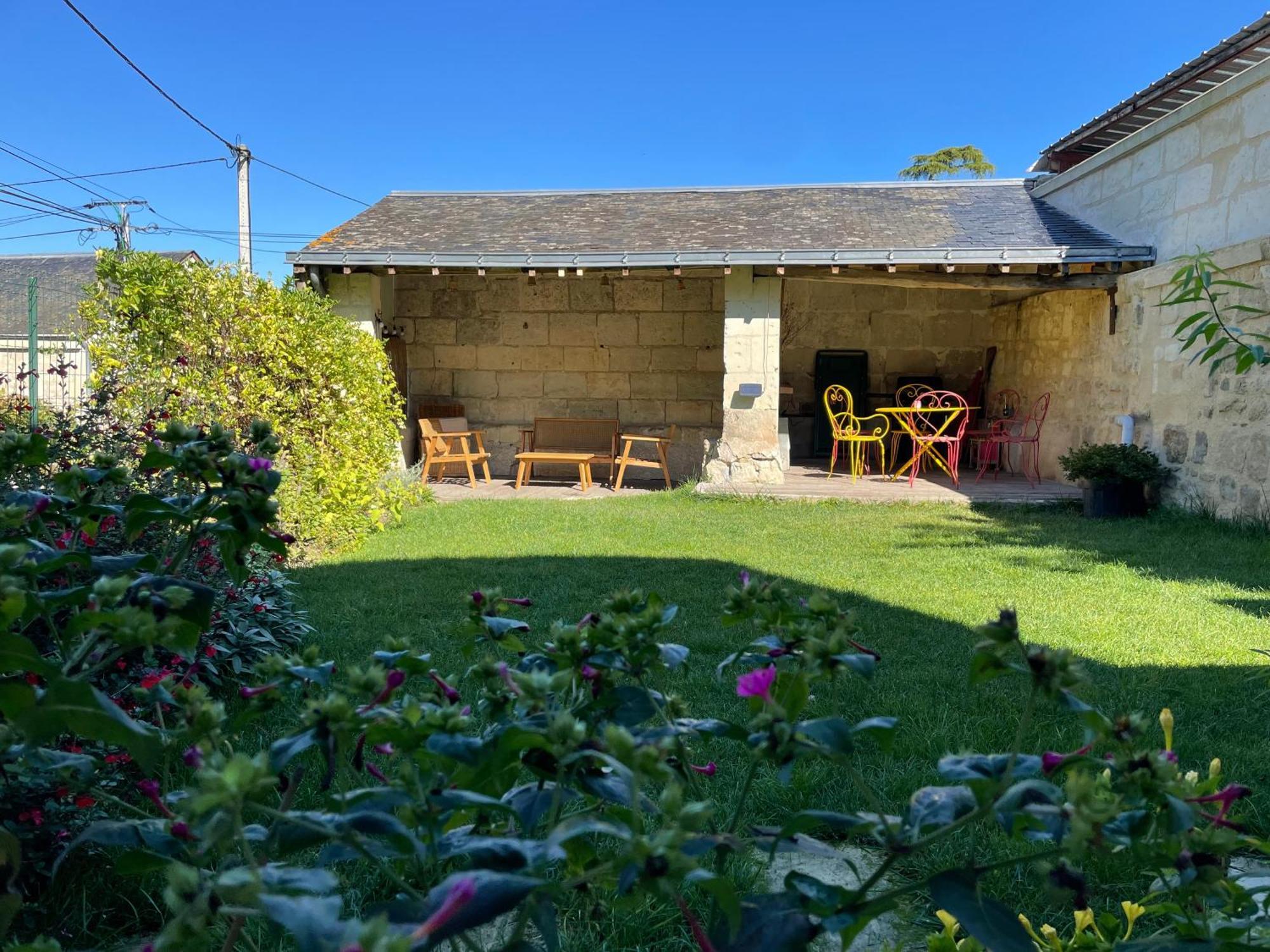 Chez Juliette - Maison Et Jardin - Bord De Loire A Saumur Buitenkant foto